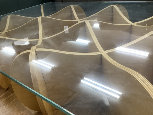 テーブルのローテーブル