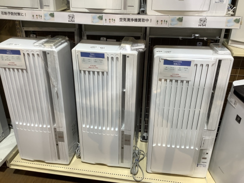 窓枠エアコンの冷房