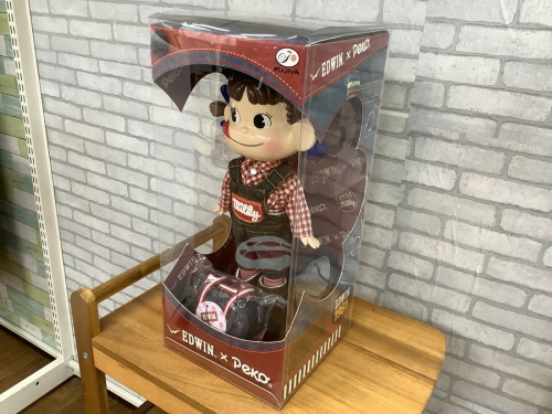 フィギュアのペコちゃん