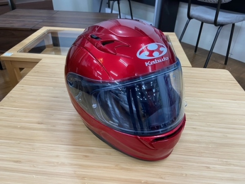 アウトドア用品のバイクヘルメット