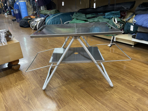 BBQ用品の焚火MYテーブル