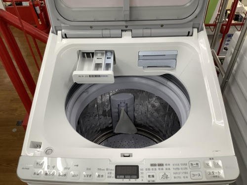 縦型洗濯乾燥機のSHARP
