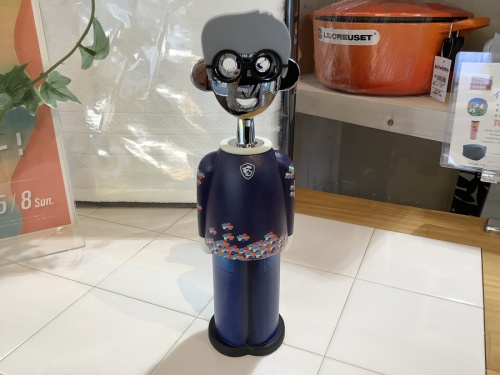 ワインオープナーのALESSI
