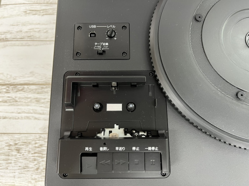 レコードプレイヤーのCDプレイヤー