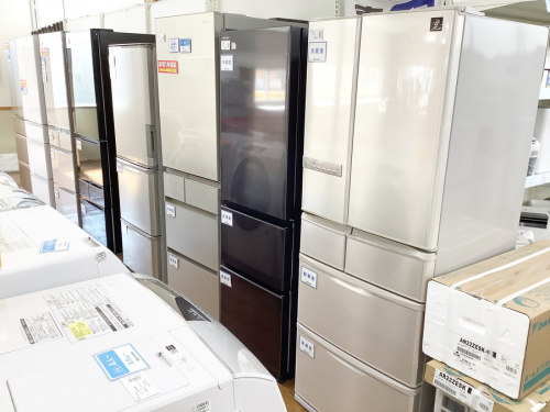 生活家電の冷蔵庫