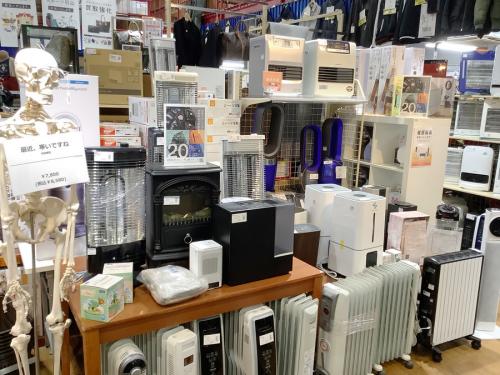 季節家電の燃焼系暖房器具