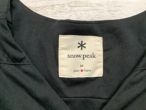 ナイロンジャケットのsnow peak(スノーピーク)