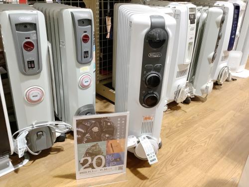 季節家電のヒーター