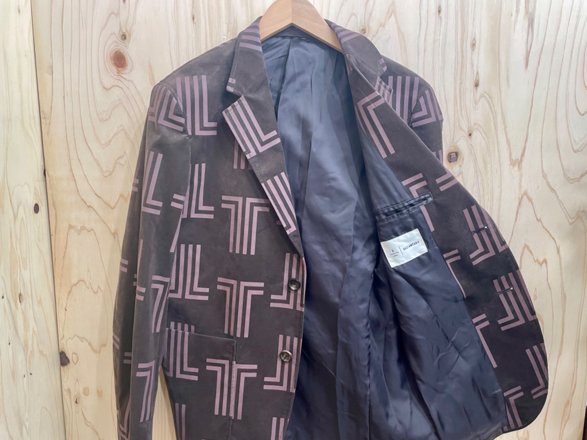 コラボウェア】LANVIN en Bleu×ALCANTARA×alcantara（ランバン オン