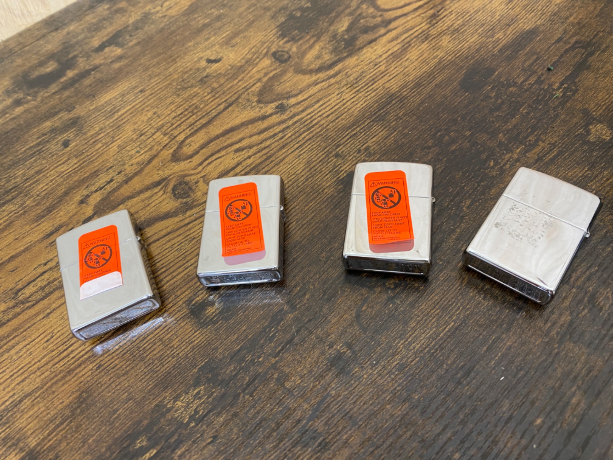 ZIPPO(ジッポ）ライター4セット SALUTES PINUP GILRS ピンナップガール