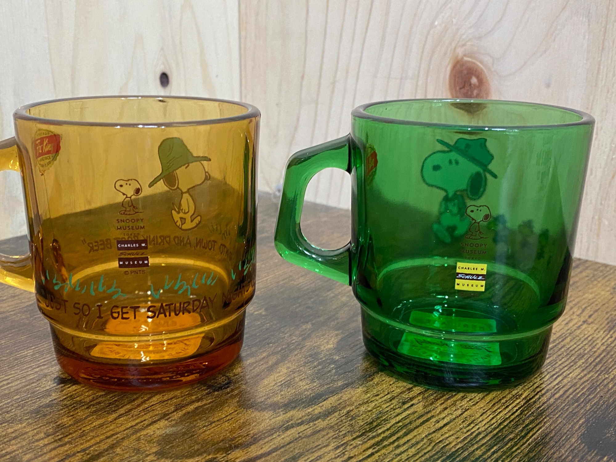 Fire King(ファイヤーキング）スヌーピーミュージアム限定販売