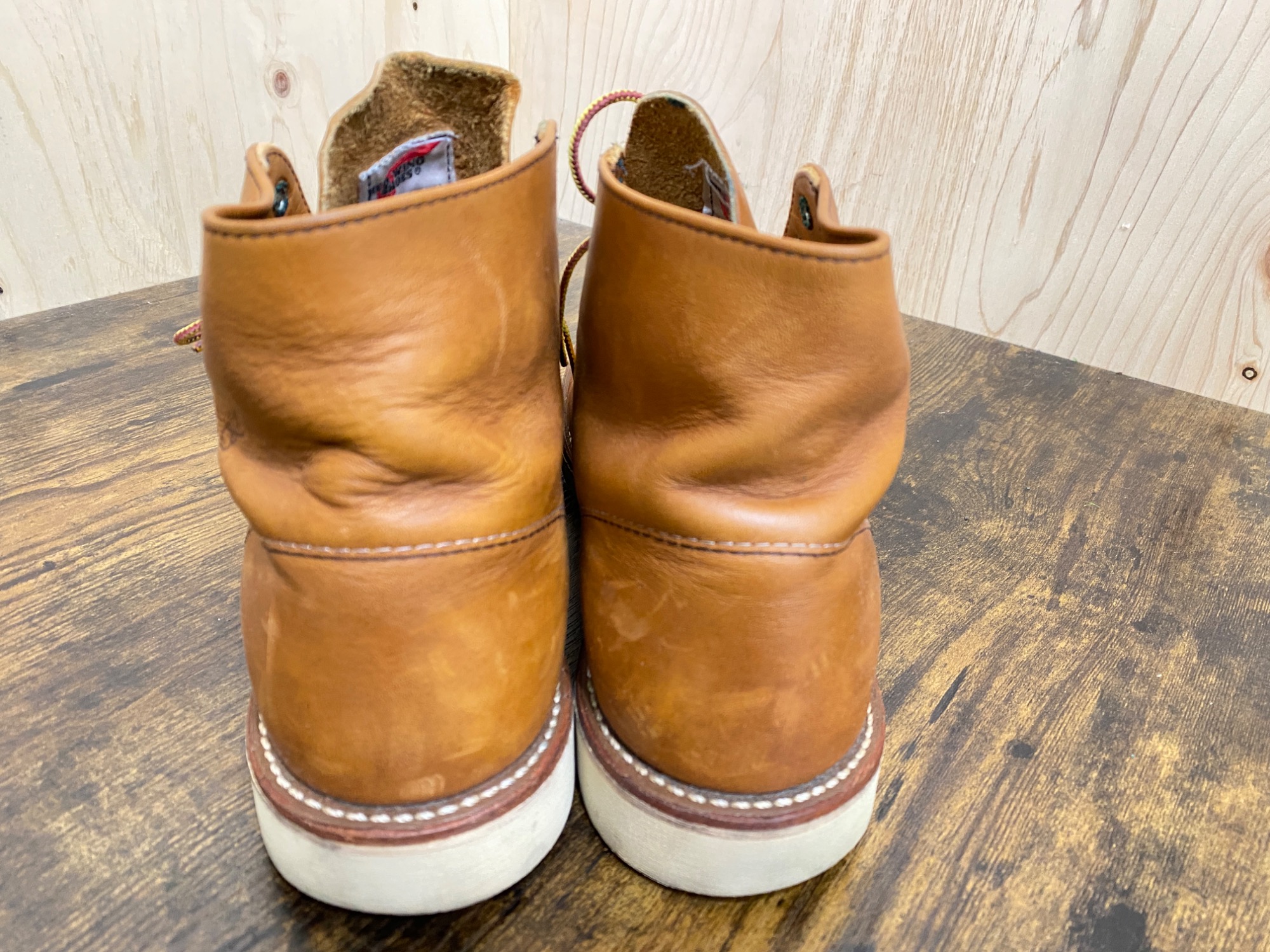 RED WING(レッド ウィング)6インチプレーントゥブーツ 27cm D