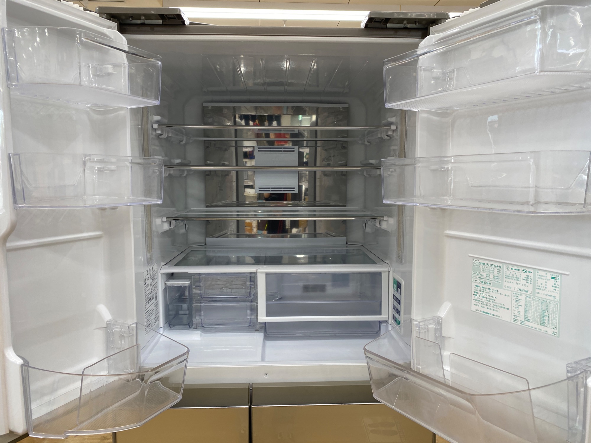 配送設置無料!シャープ SJ-GT47A-R冷蔵庫 474L シャープ SJ-GT47A-R [グラデーションレッド] 価格比較 - 価格.com