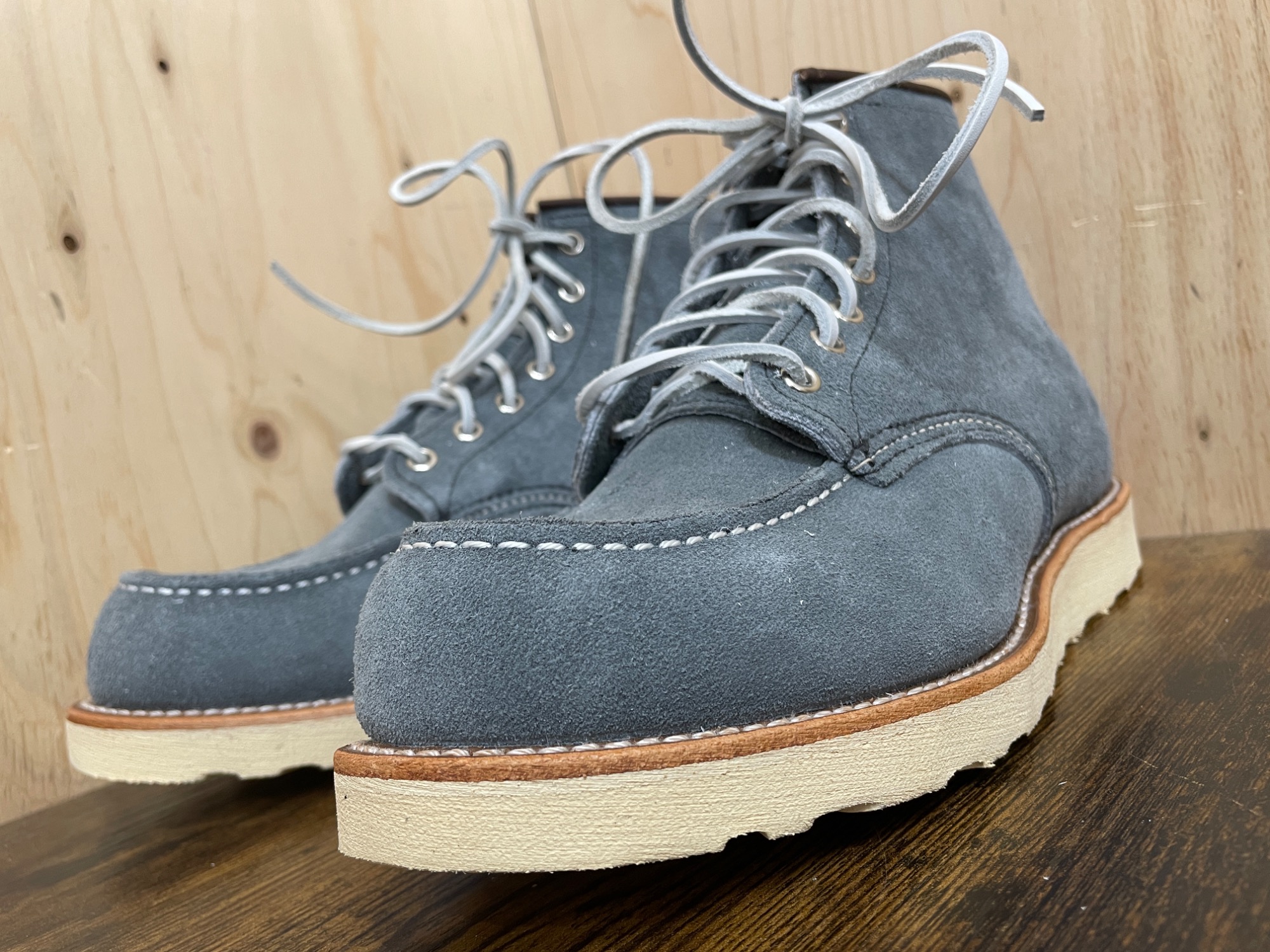 レッドウィング 8143 Red Wing 廃盤 スレートブルー 希少品 良状態 レッドウィング 8143 Red Wing 廃盤 スレートブルー 希少品 良