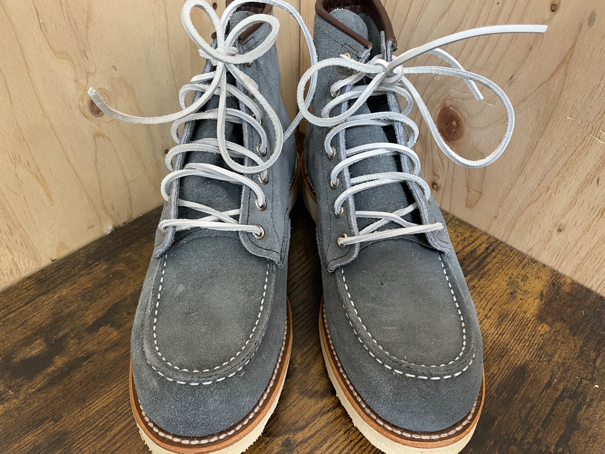 レッドウィング 8143 Red Wing 廃盤 スレートブルー 希少品 良状態 レッドウィング 8143 Red Wing 廃盤 スレートブルー 希少品 良