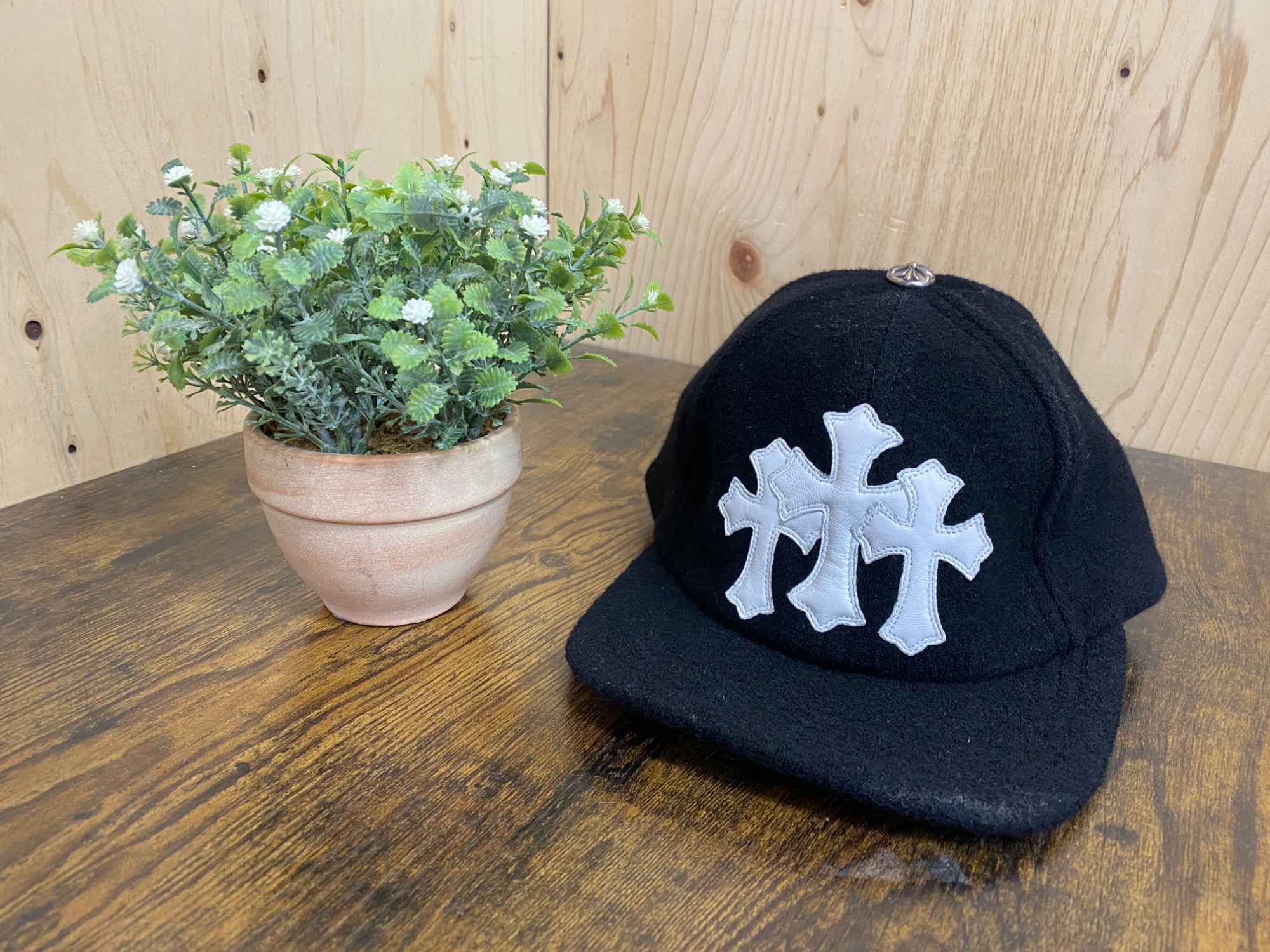 CHROME HEARTS(クロムハーツ) メタリークロスパッチウール