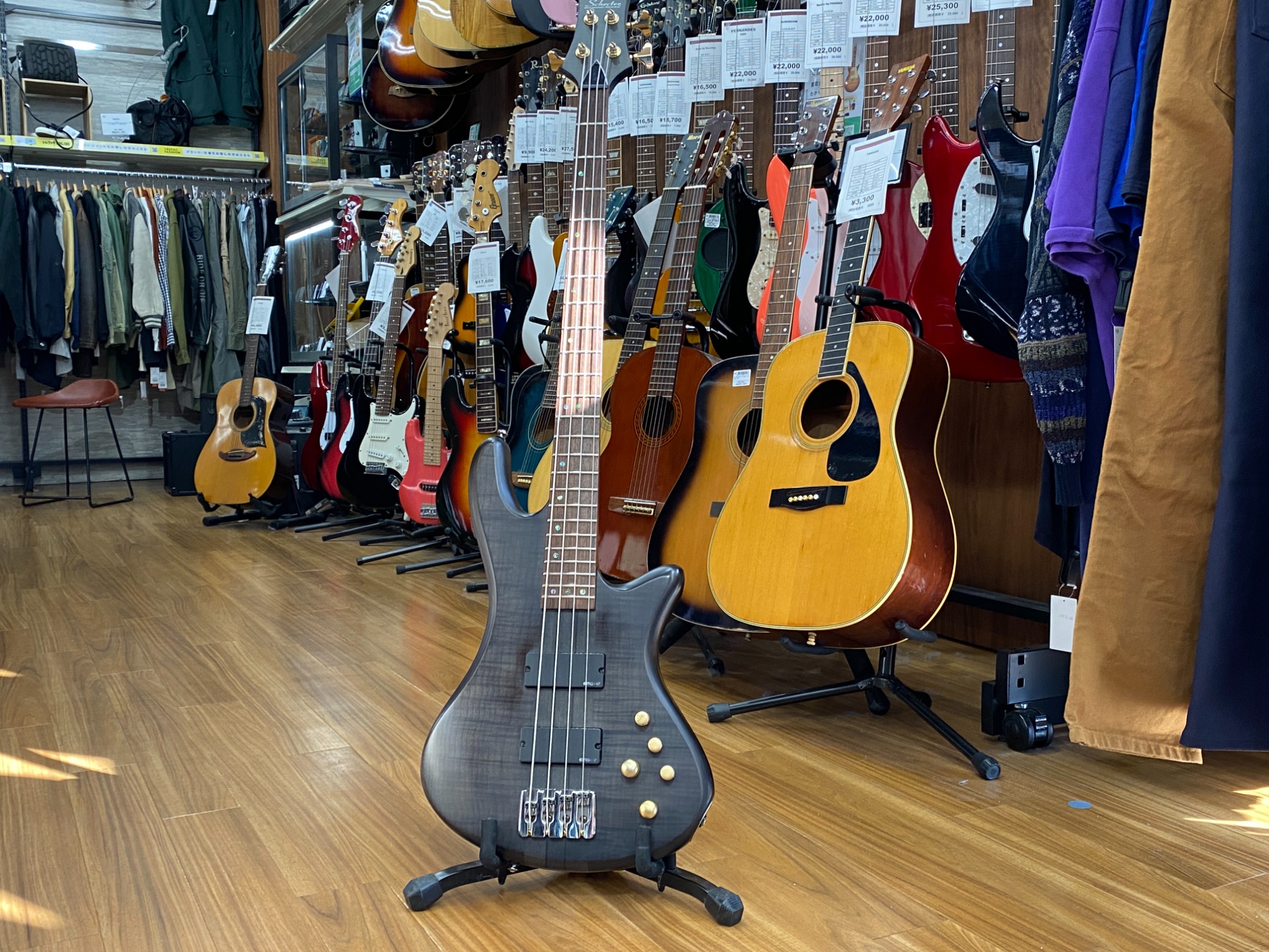 エレキベース SCHECTER( シェクター）STILETTO_STUDIO_4_STBLS