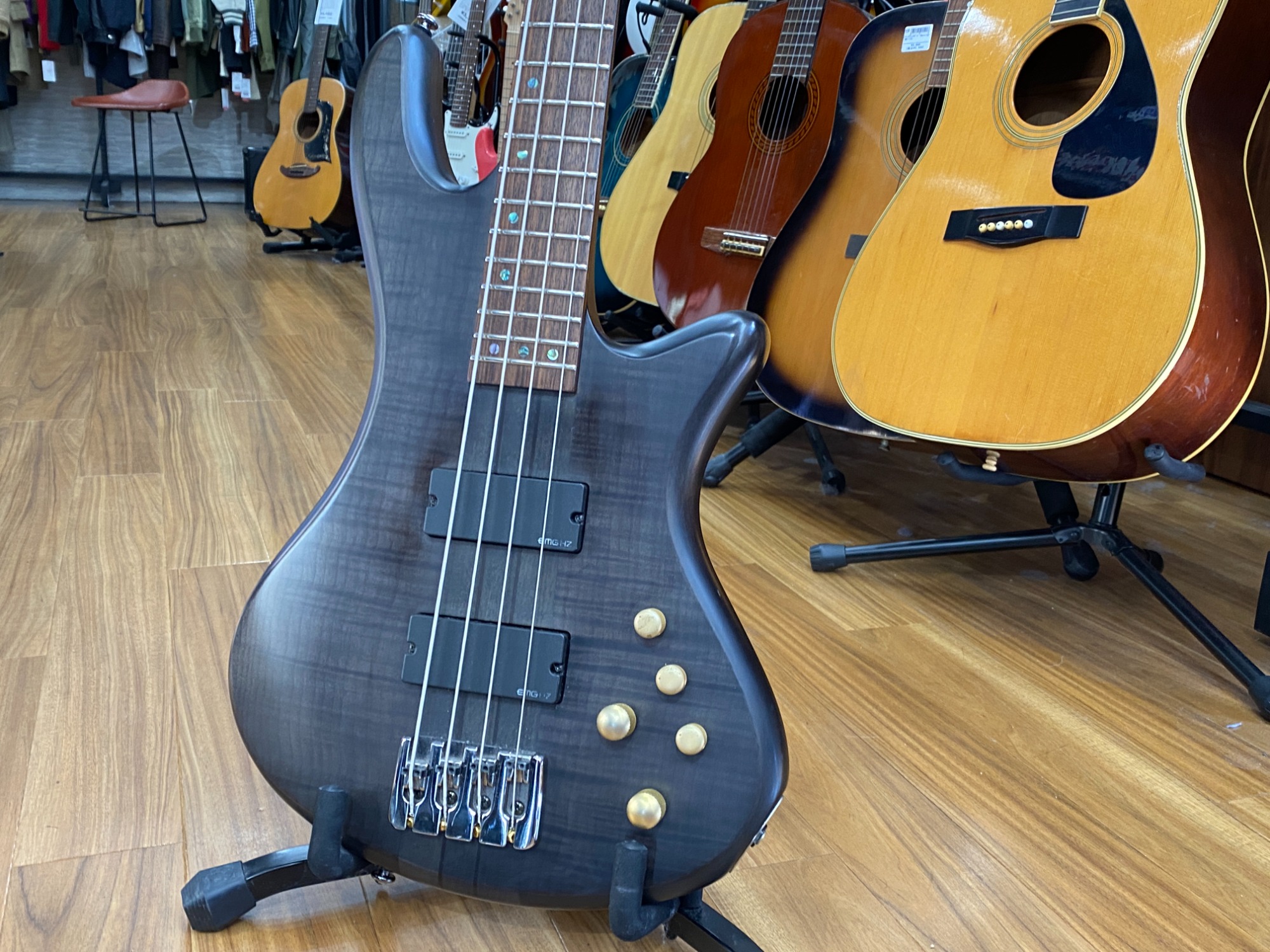 4/29まで【美品】SCHECTER エレキベース SCHECTER (シェクター) エレキベース HELLRAISER-5 動作確認済み