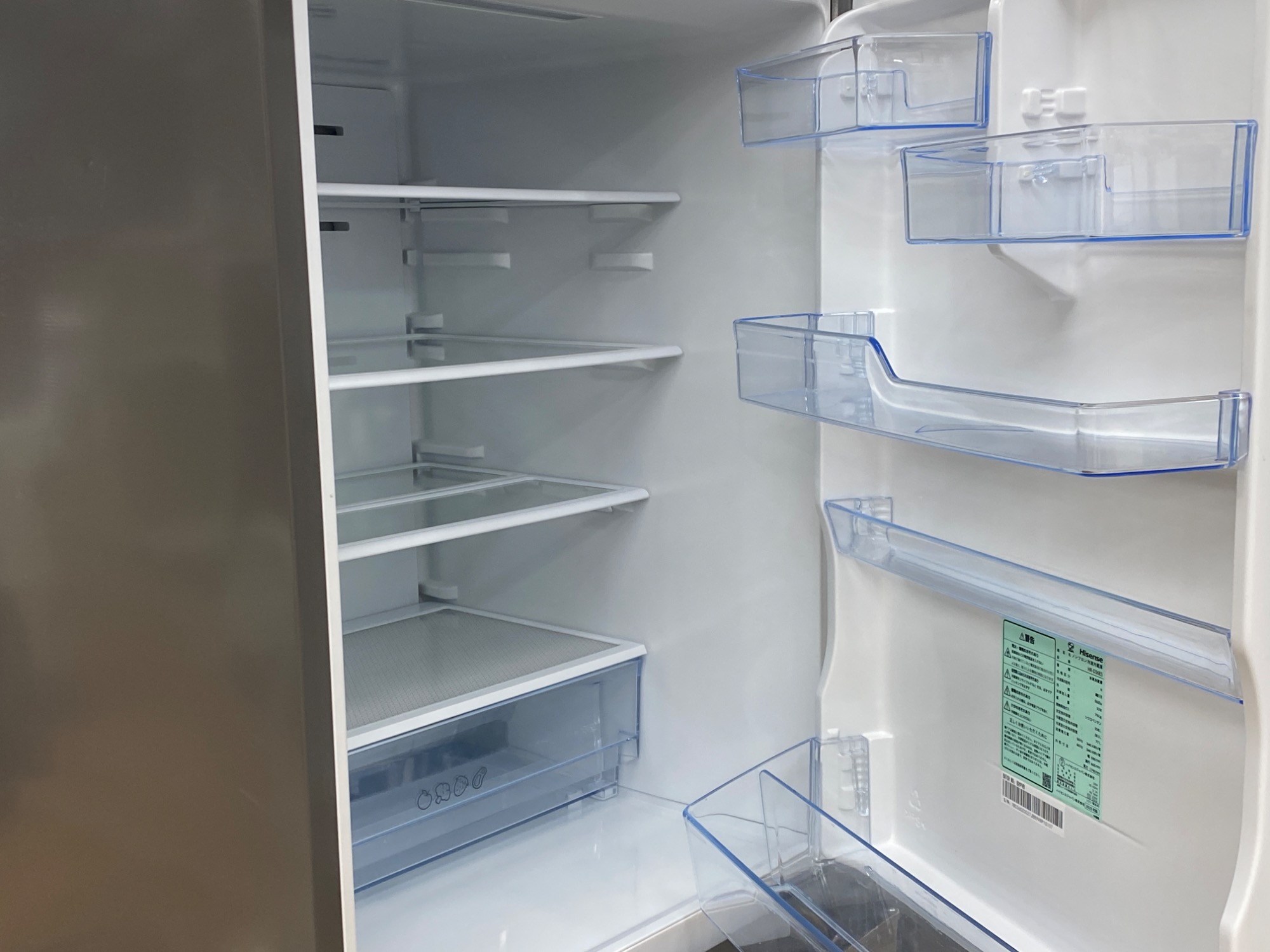 Hisense HR-D36ES 冷蔵庫 346L 2025年購入 Hisense HR-D36ES 冷蔵庫