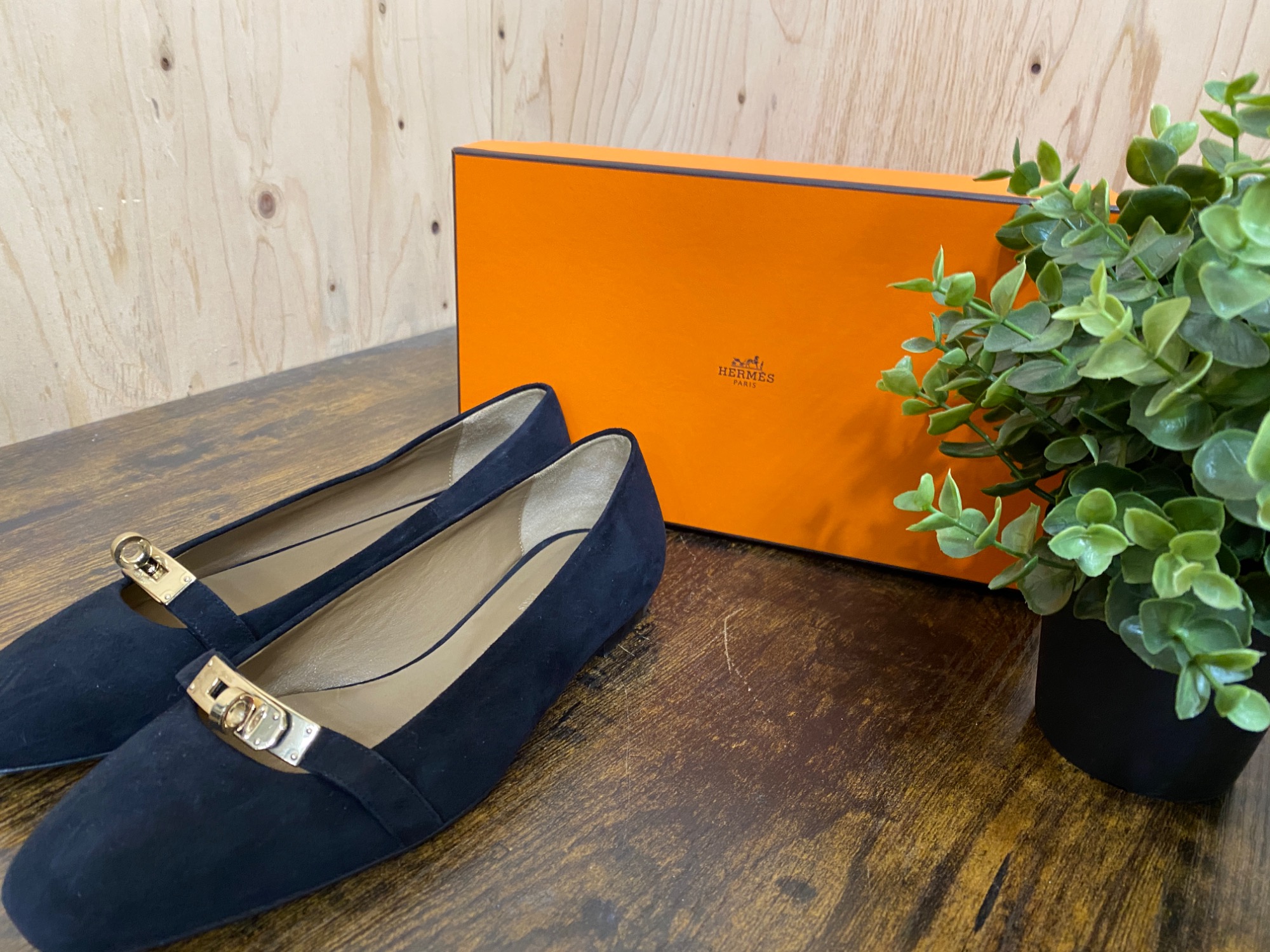 HERMES(エルメス) ケリーフラットパンプス 買取入荷致しました！｜2025