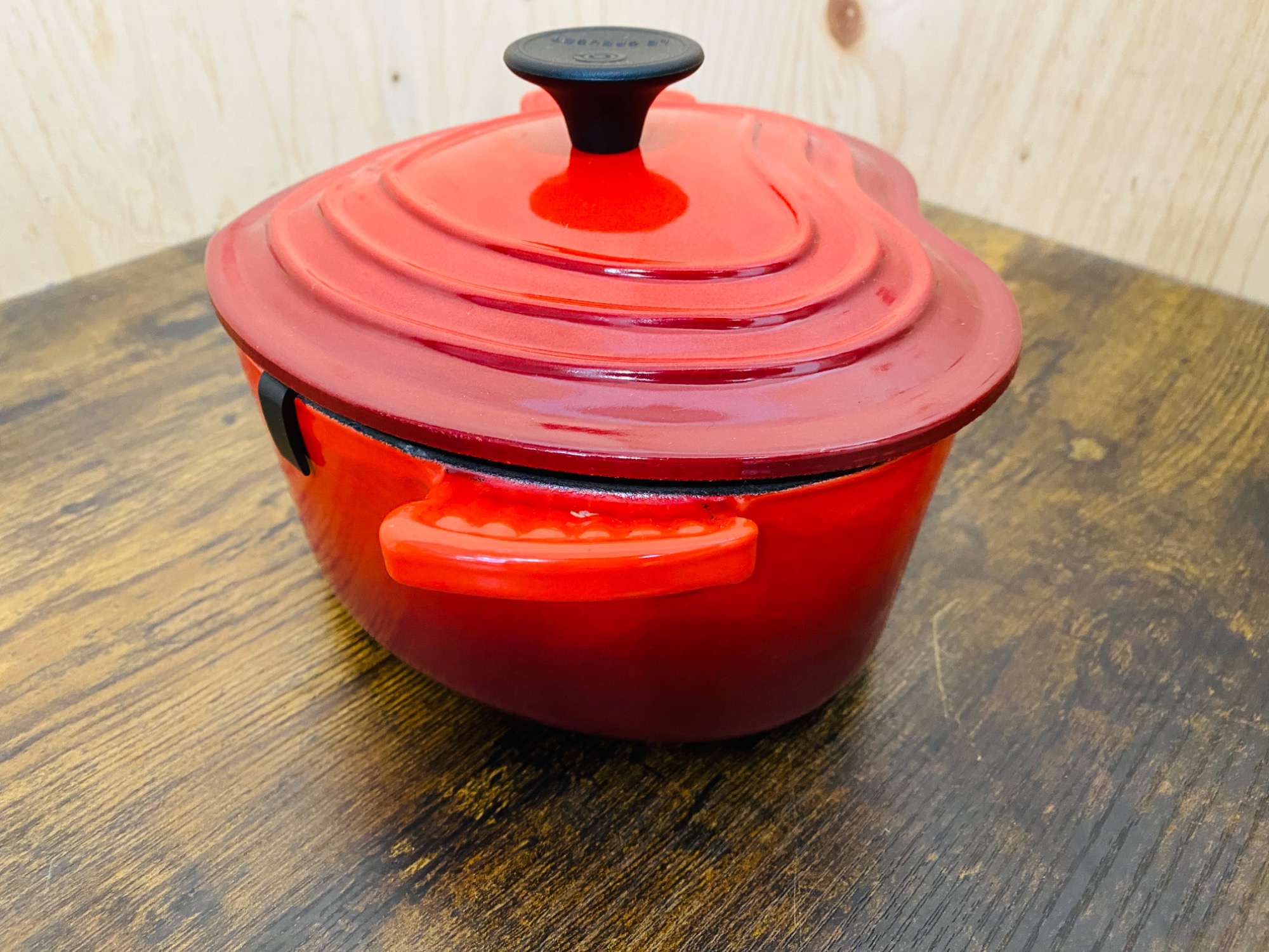キッチン雑貨 両手鍋 LE CREUSET チェリーレッド ココットダム―ル