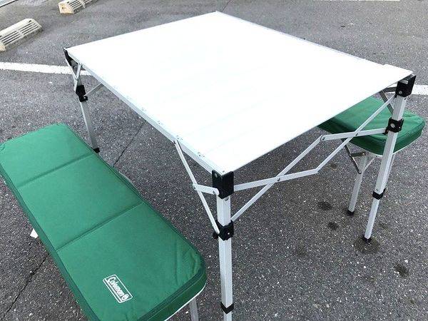 後片付けらくチン！ Coleman ピクニックテーブルセット入荷