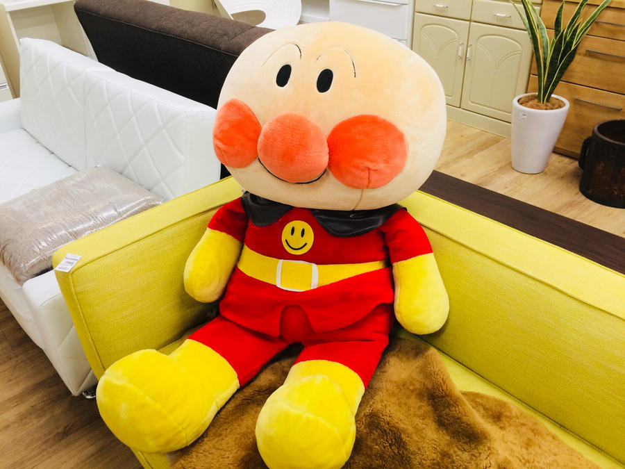 アンパンマン 特大ぬいぐるみ 3L 120cm 言い表す