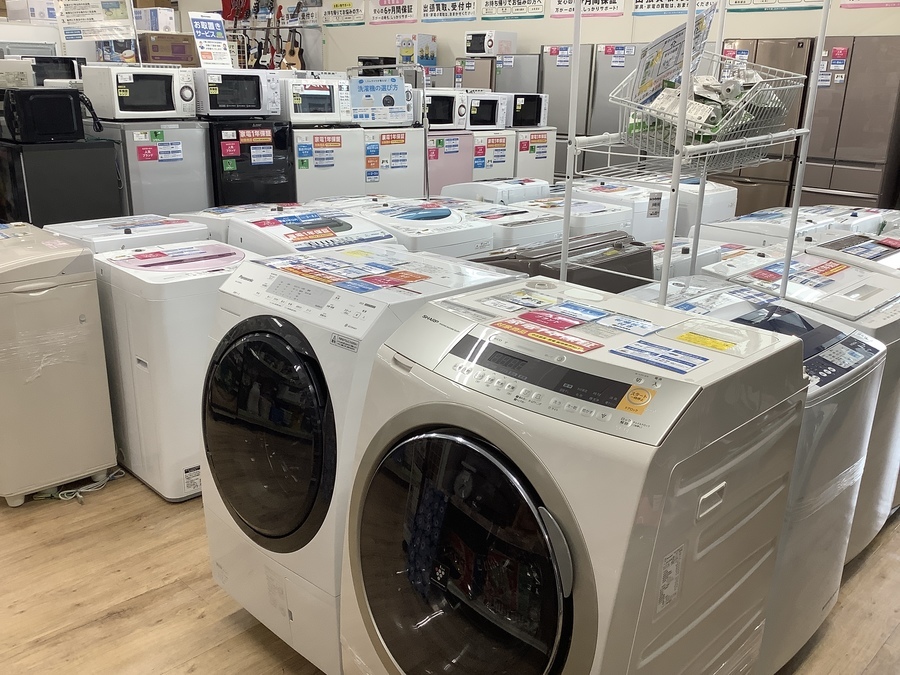 単身用からファミリー層まで！冷蔵庫・洗濯機の買い替えのご検討は 