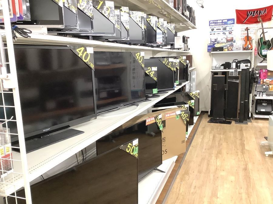 液晶テレビ大量展示中!! 未使用・未開封品もドンドン入荷中です!【東 