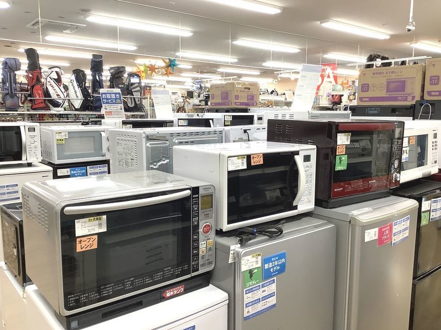 嬉しい未使用品!!HITACHI（日立）庫内フラット電子レンジ入荷しました