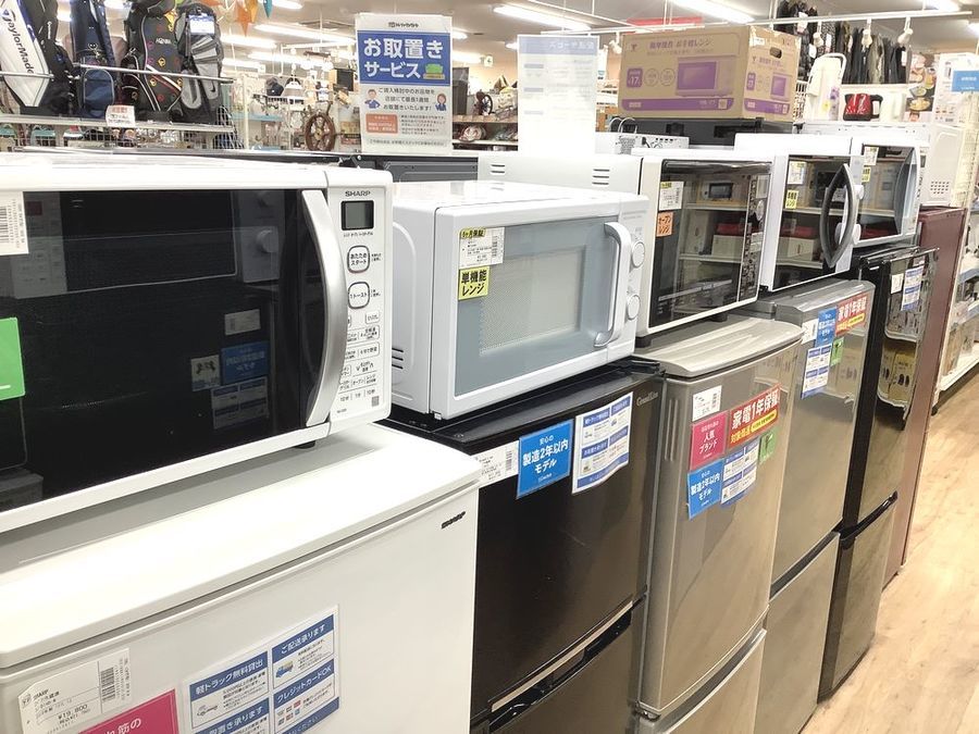 嬉しい未使用品!!HITACHI（日立）庫内フラット電子レンジ入荷しました