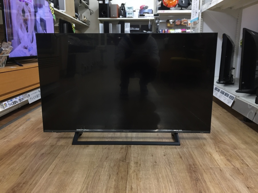 大迫力!!! Hisense（ハイセンス）の43インチ4K内蔵の液晶テレビのご