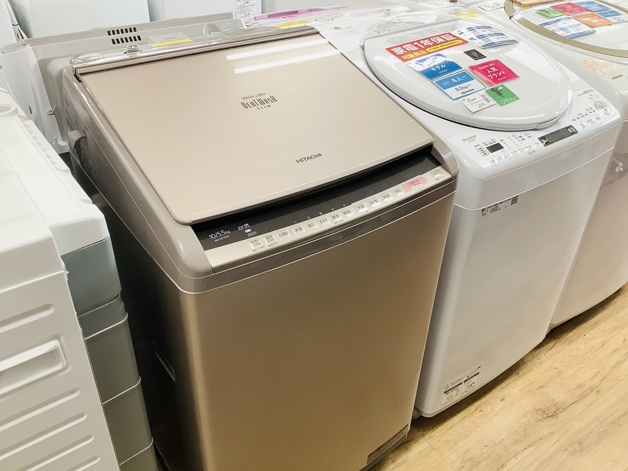 洗濯が増える季節に！国内メーカーHITACHI（ヒタチ）の洗濯機のご紹介