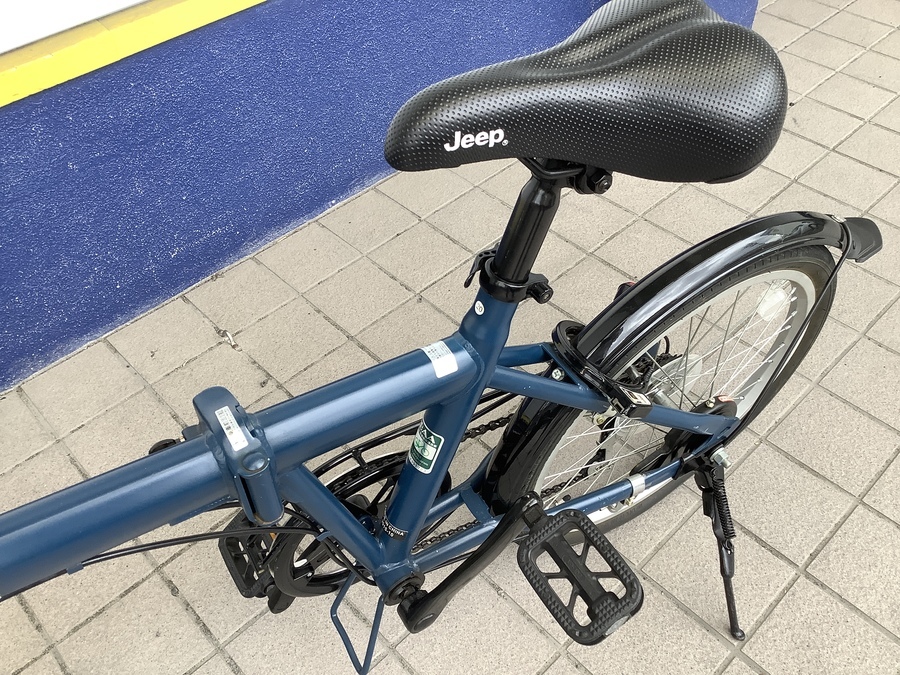 通学・通勤にも活躍してくれます!!Jeep（ジープ）の折り畳み自転車のご