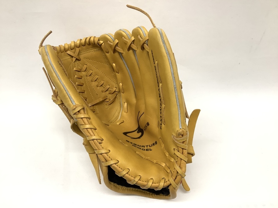 激レア トレジャー 型付け済み 軟式グローブ 緑/茶色 激レア トレジャー 型付け済み 軟式グローブ 緑/茶色