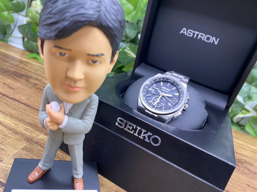 日本が誇るSEIKO（セイコー）の腕時計と大谷翔平のフィギュアのご紹介
