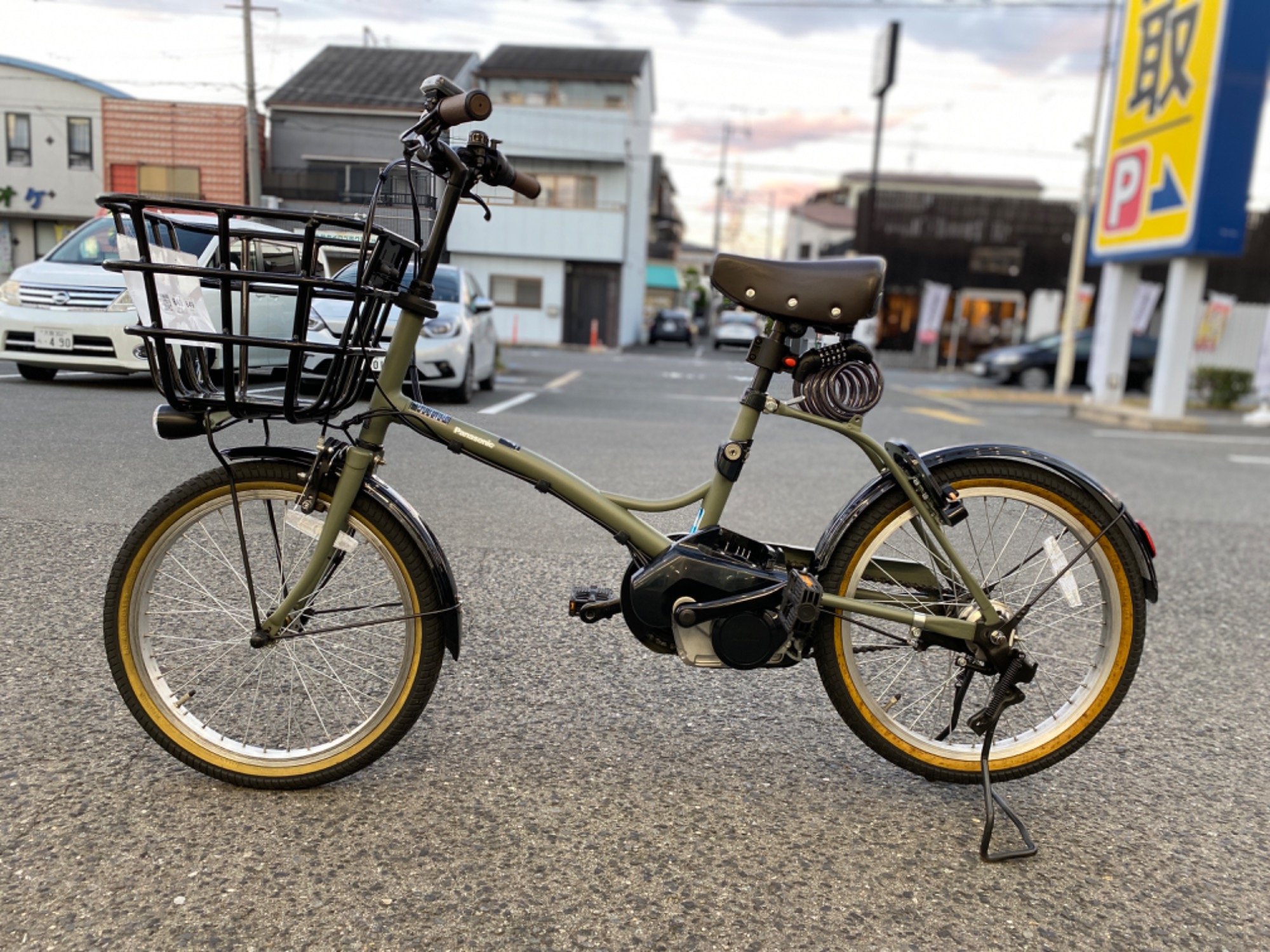 パナソニック Panasonic 電動アシスト自転車 20インチ ギュット