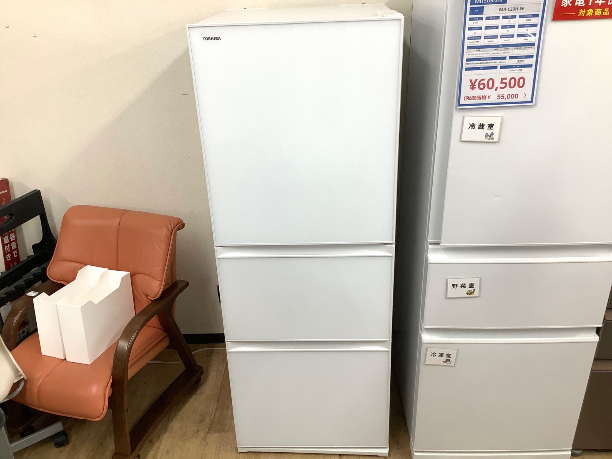 収納力抜群!!】新入荷した3ドアの冷蔵庫をご紹介!!|2025年 収納力抜群!!】新入荷した3ドアの冷蔵庫をご紹介!!|2025年