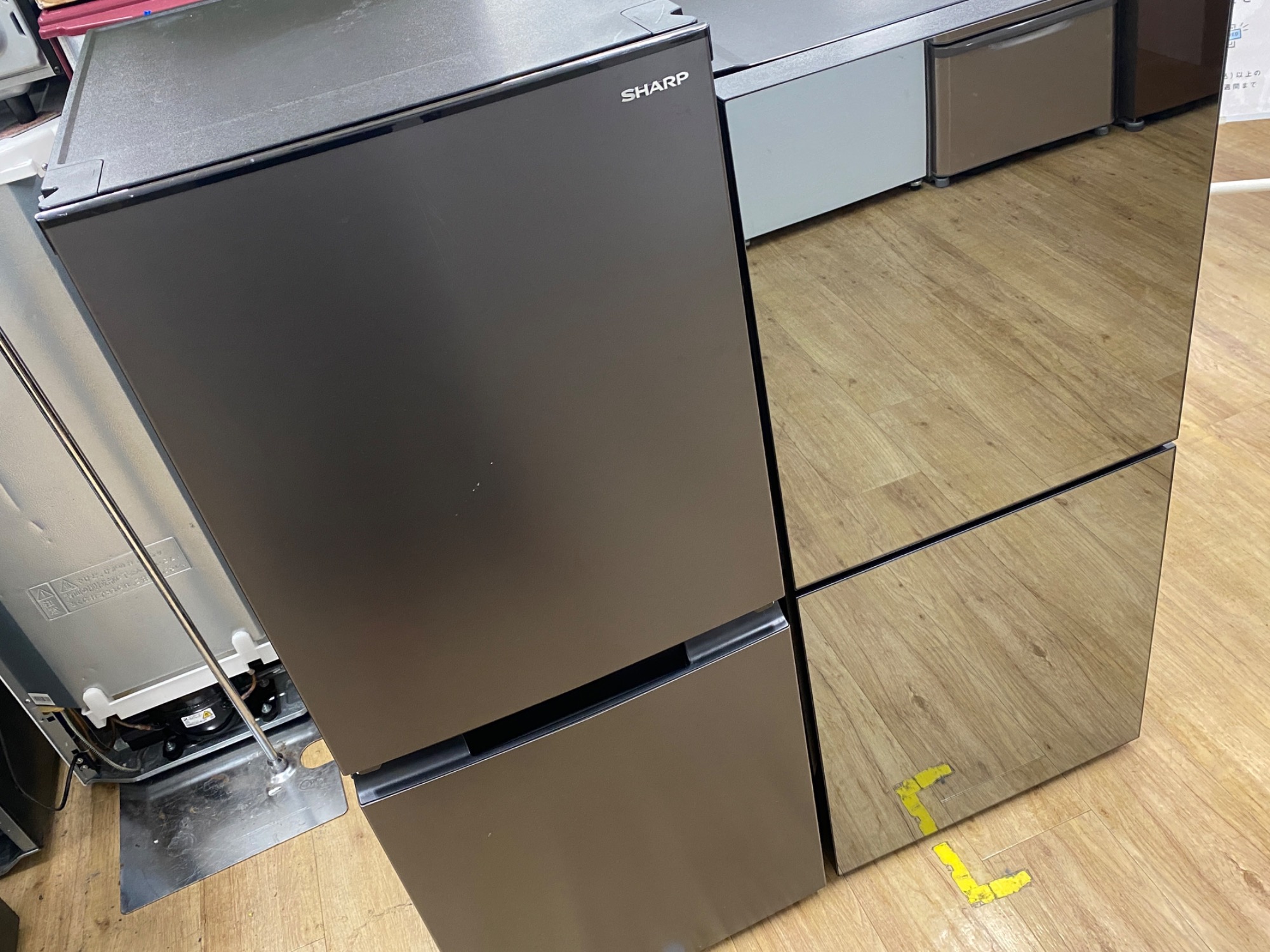 Panasonic 2ドア冷蔵庫　2014年製　NR-BW146C-W 【トレファク東大阪】 Panasonic 中古/LB-NRBW146CK/冷蔵庫/138L/Panasonic