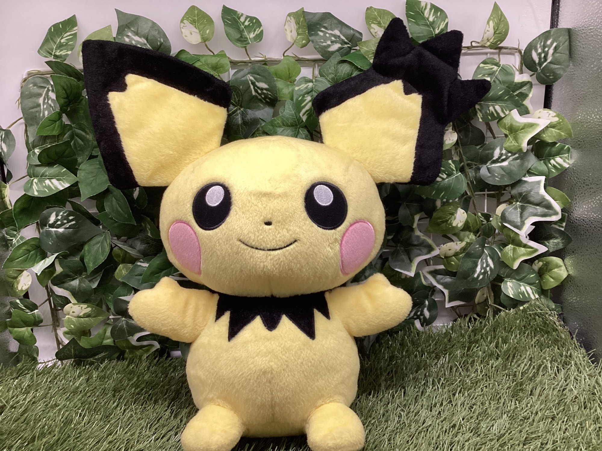 ポケモン】の当時物のBIGなピカチュウ＆ピチューぬいぐるみが