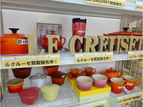 LE CREUSETの東大阪洋食器