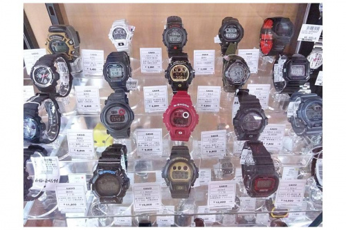 G-SHOCKの東大阪腕時計