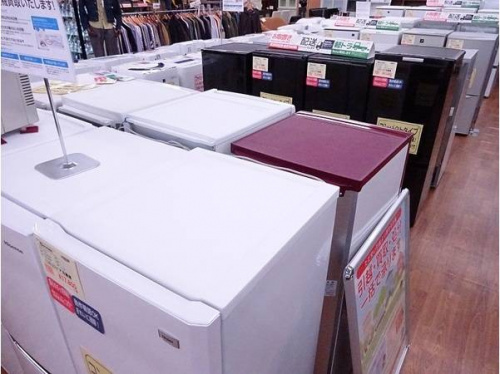 生活家電の冷蔵庫
