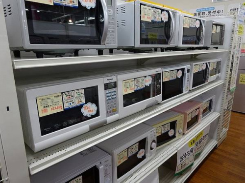 電子レンジの新生活
