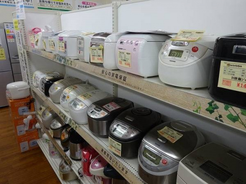 新生活の炊飯器