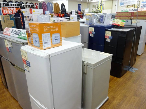 冷蔵庫の入荷
