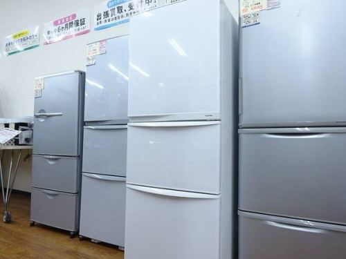 冷蔵庫のTOSHIBA