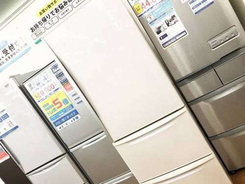 洗濯機の冷蔵庫