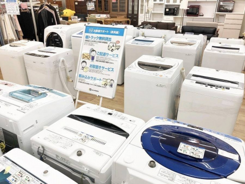 生活家電の洗濯機