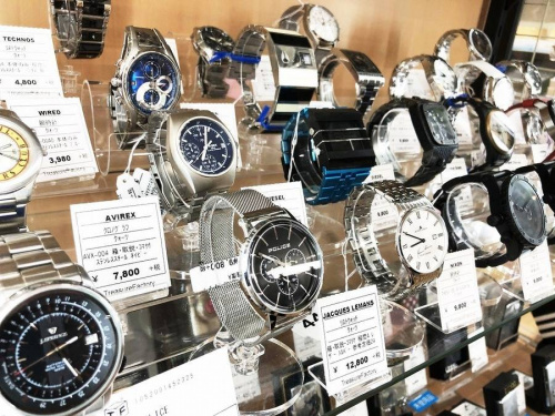 メンズファッションの腕時計